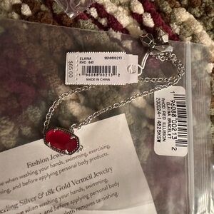Kendra Scott Red Illusion Bracelet
